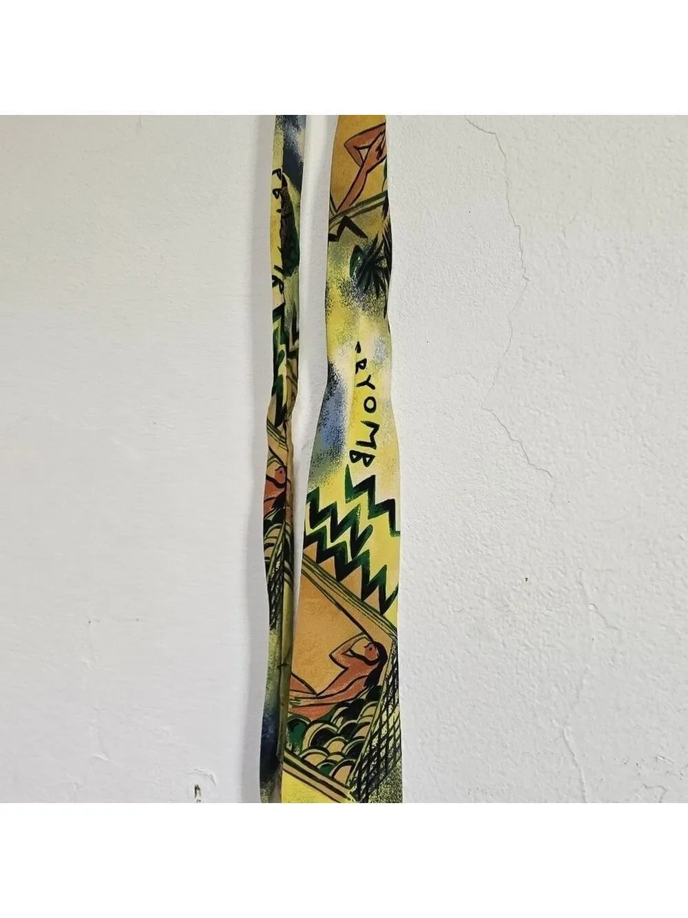 Vintage Attitudes Artsy Retro Art Print Tie Abstract Woman Graphic Necktie
